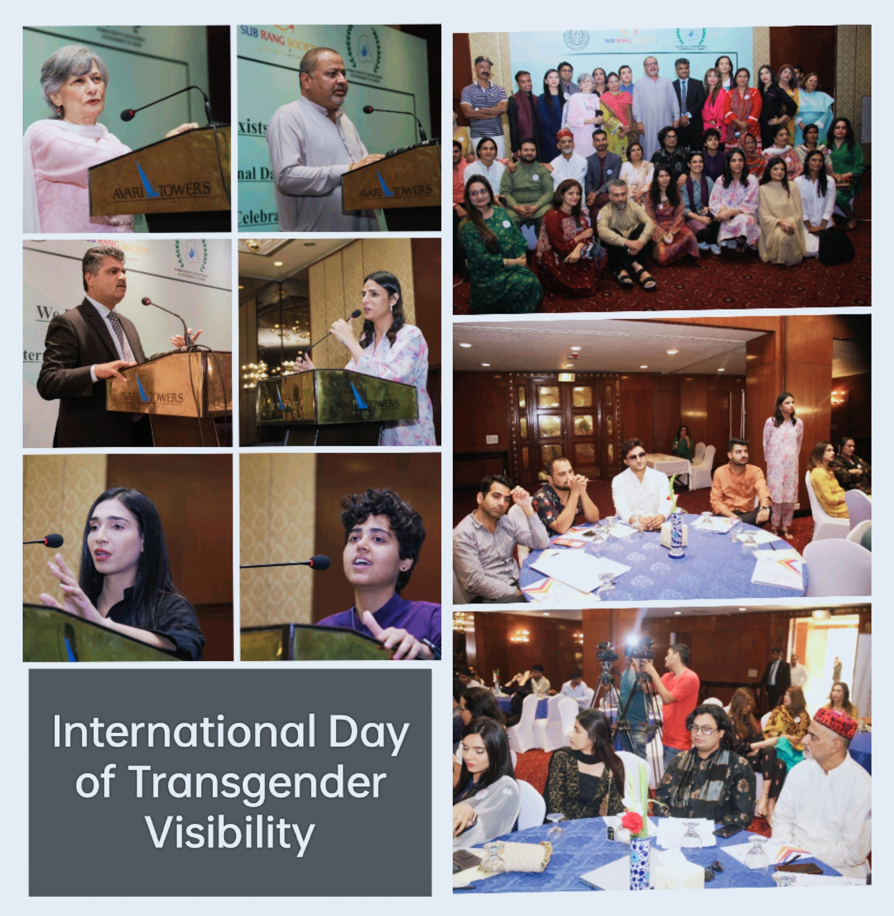 The Chairperson, SHRC attended an event to celebrate the "International Day of Transgender Visibility" arranged by SRS, with the support of Human Rights Department, Government of Sindh.
