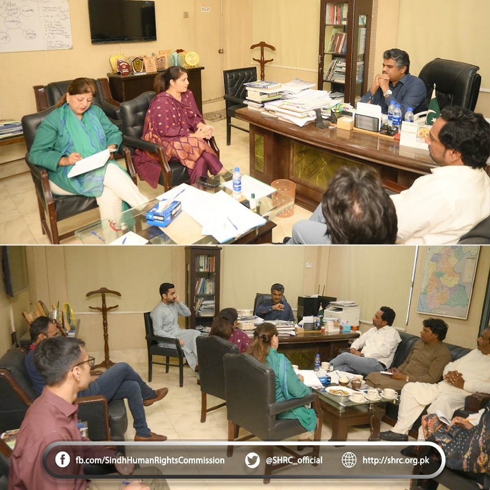 National Lobbying Delegation on Education and Health Visits SHRC Office