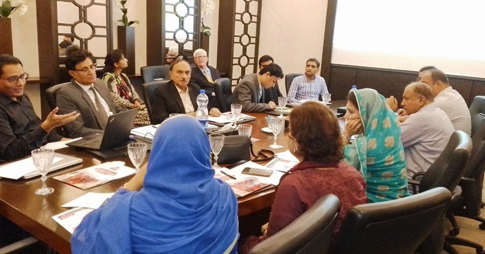 M. Aslam Shaikh, MJ-II (SHRC) participated in the consultation Engaging Parliamentarians in Legislation on Child Domestic Labor in Sindh