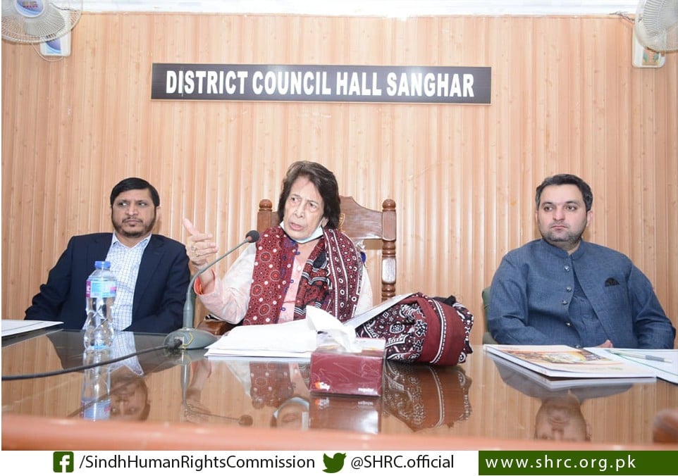SHRC conducted Khuli Kachehri, Sanghar