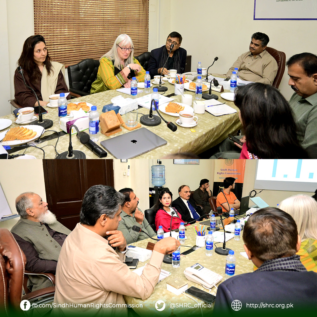 Country Director of Norwegian Church Aid (NCA) Visit Sindh Human Rights Commission