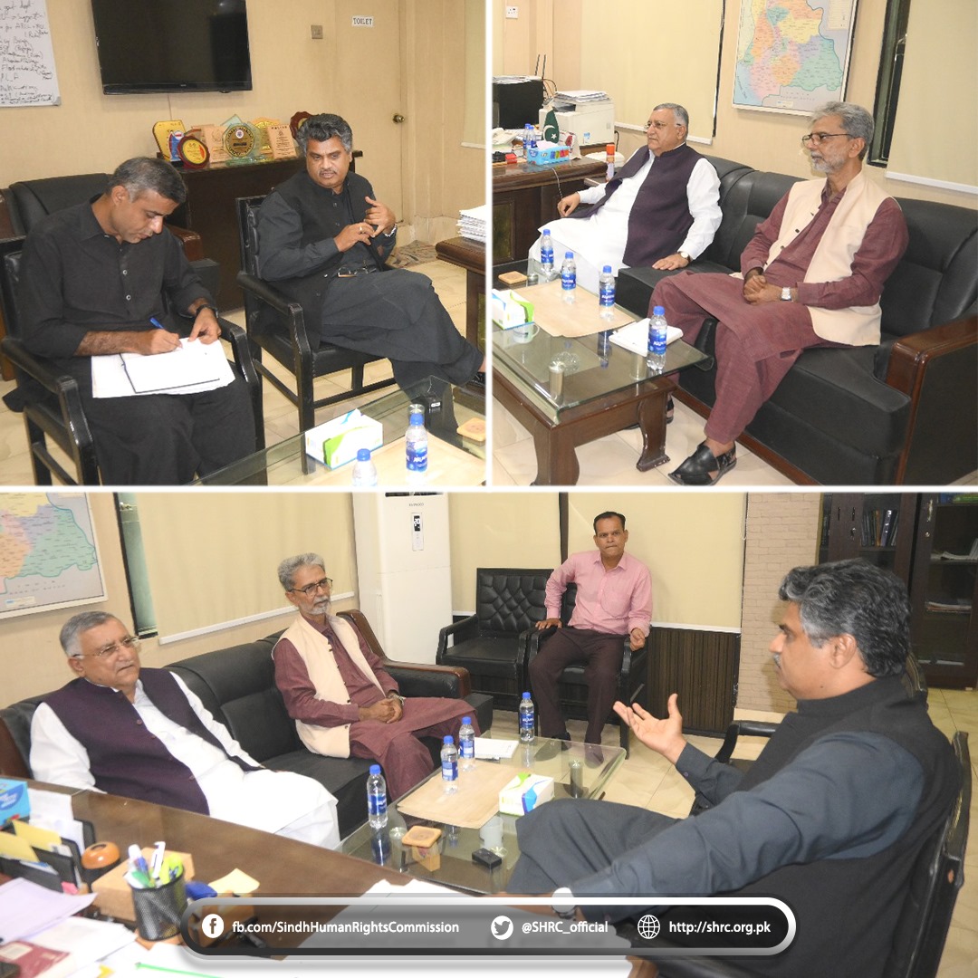 Chairperson (SHRC) met with Secretary, Women Development Department Sindh
