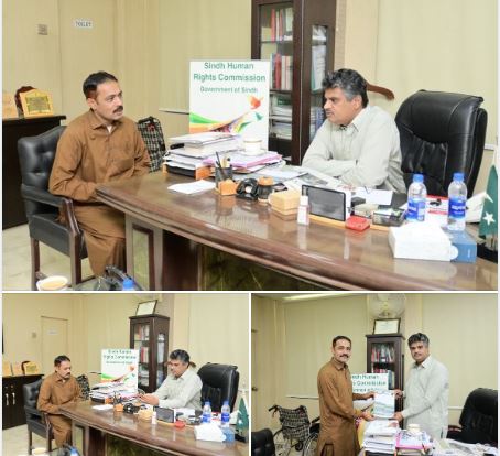 Chairperson (SHRC) had a meeting with Mr. Anwar Ali Mahar, Executive Director of NARI Foundation