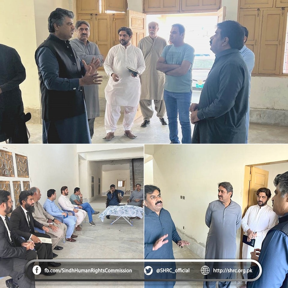 Chairperson (SHRC) Visits New Darul Aman Building in Jacobabad