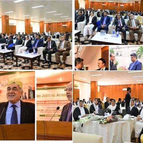 Chairperson (SHRC) participated in Certificate Awarding Ceremony for newly appointed Civil Judges & Judicial Magistrates 