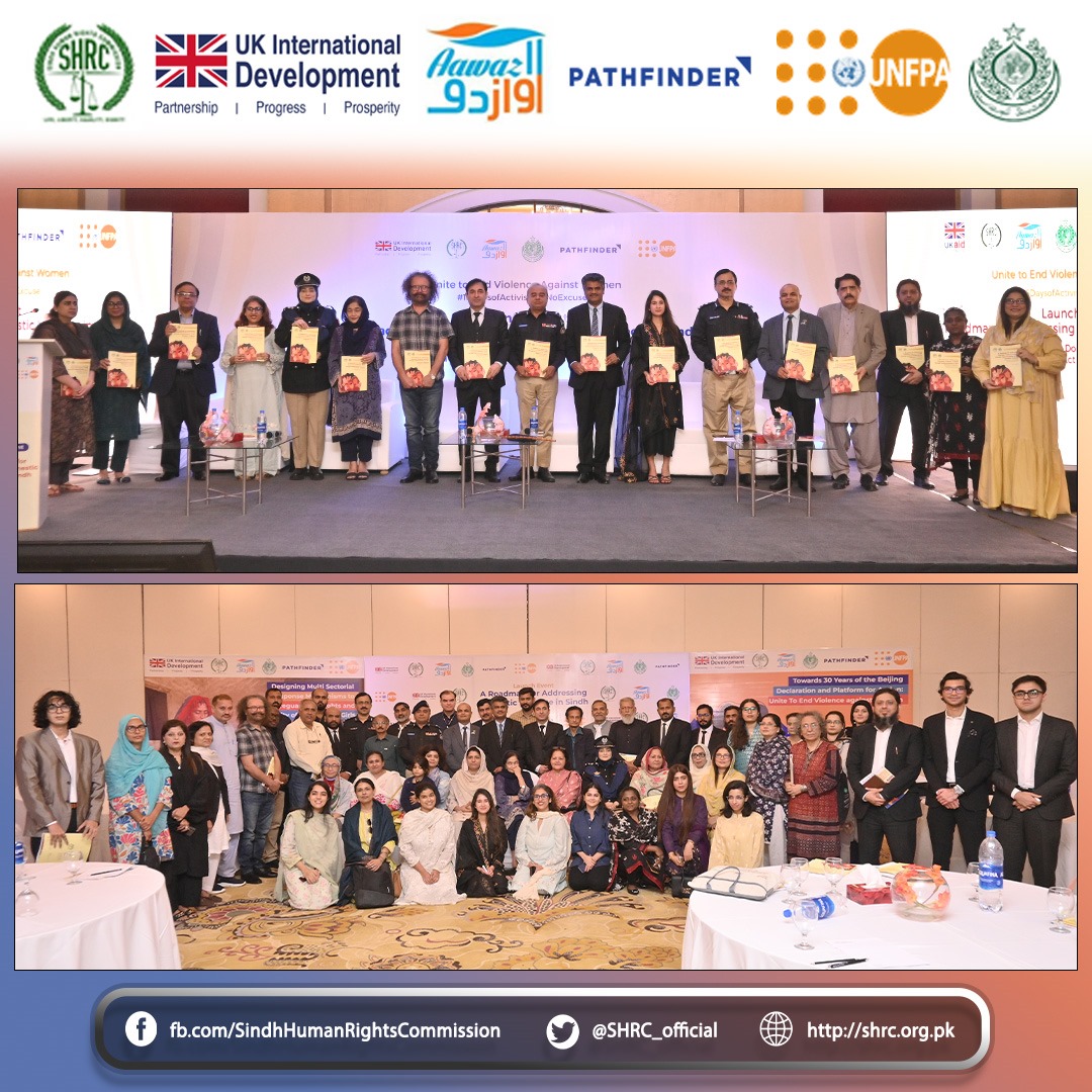 Launch of the Roadmap for Addressing Domestic Violence in Sindh