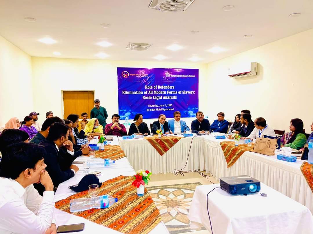 Mr. Aslam Shaikh, Judicial Member II, (SHRC), attended a consultative session on â€œAnti-Slavery: ending bonded labourâ€