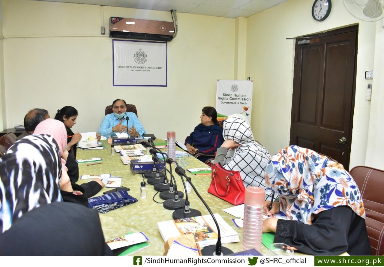 Women Development Foundation Pakistan team members paid a visit to the Sindh Human Rights Commission's office