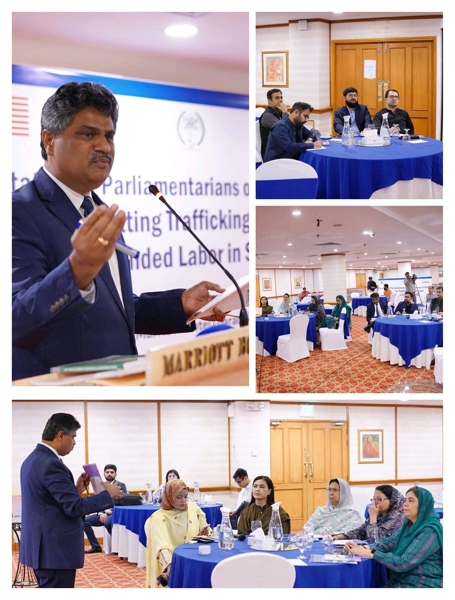 Orientation of Parliamentarians of the Sindh Assembly on Combating Trafficking in Persons and Bonded Labour in Sindh.