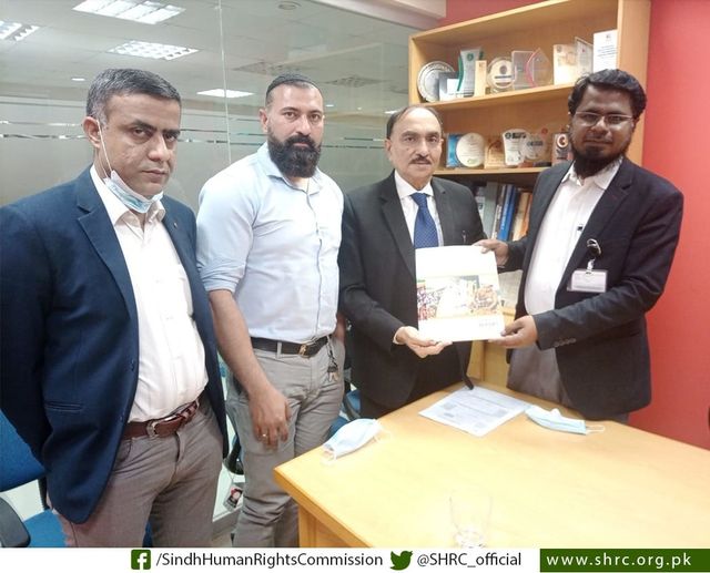 Judicial Member-II, SHRC visited Indus Hospital, Korangi, Karachi,