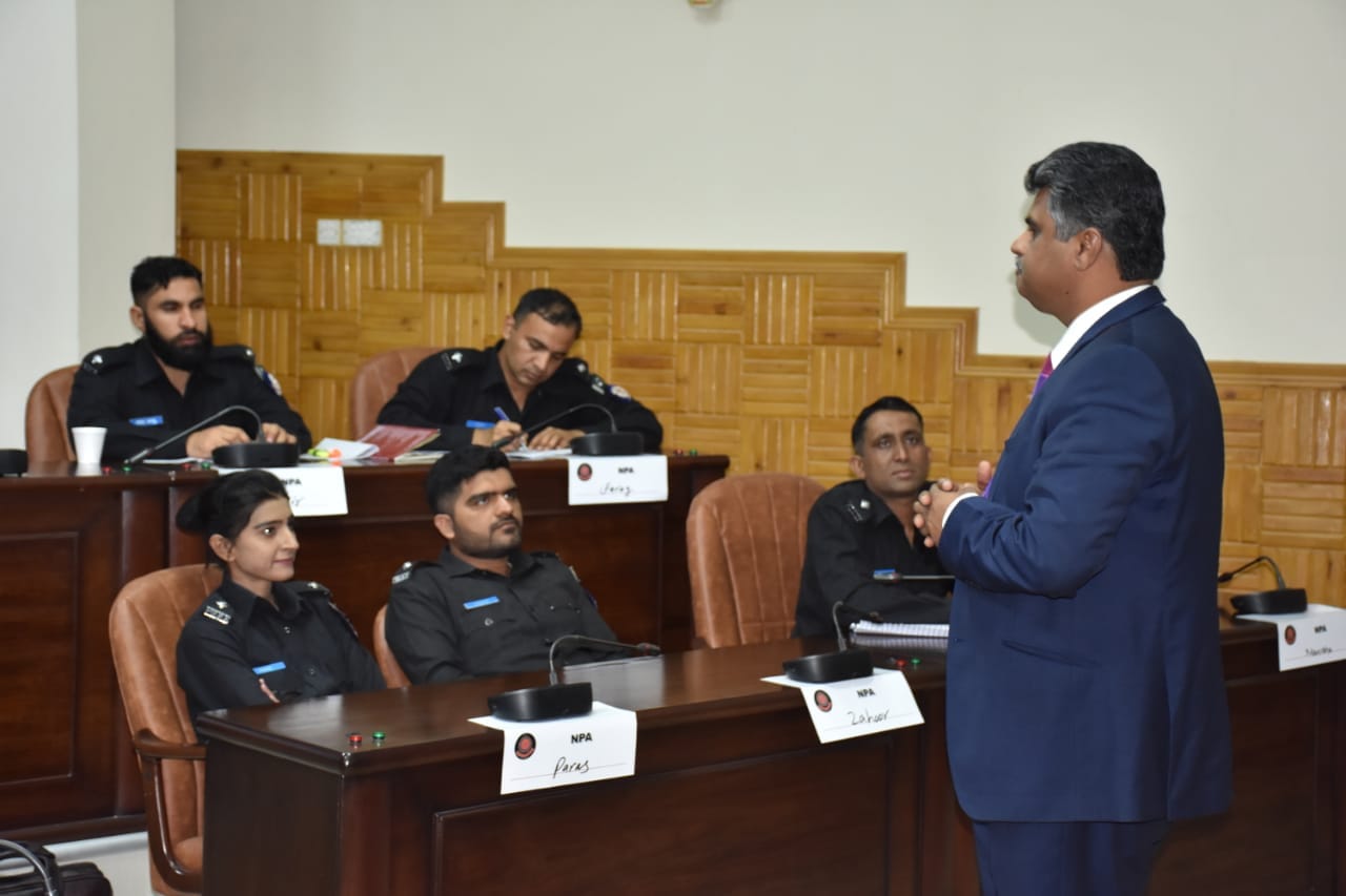 Chairperson (SHRC) Delivers Inspiring Lecture to Sindh's New DSP Recruits at National Police Academy, Islamabad