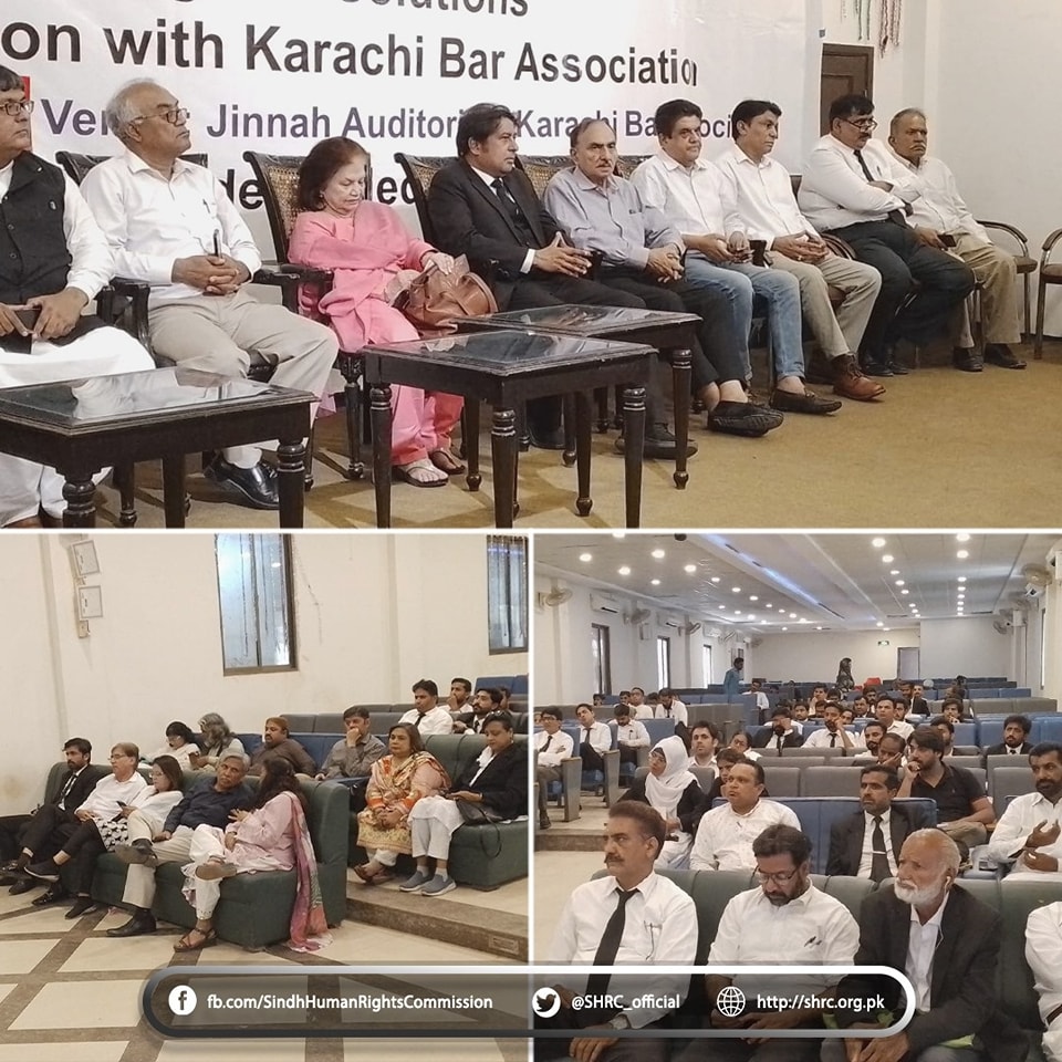 Conference addressing the pressing Human Rights Situation in Sindh.