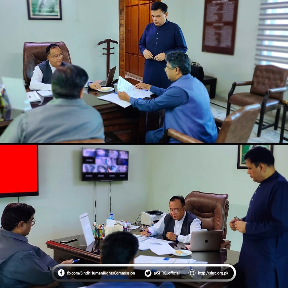 Chairperson (SHRC) had a meeting with Secretary TMR of SGA&CD, Government of Sindh.
