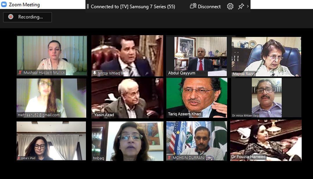 Virtual Seminar to Observe Youm-e-Istehsal Kashmir