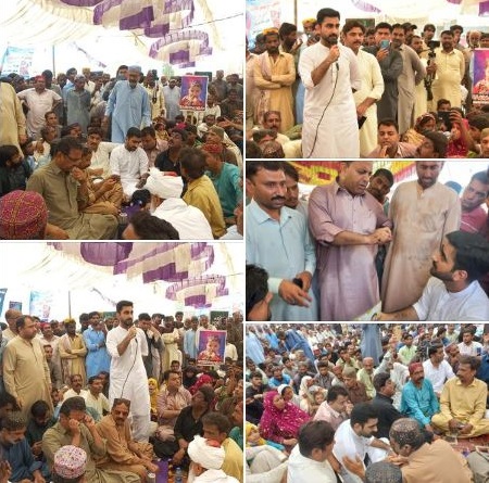 SHRC Board Member along with the SHRC Regional office Sukkur team, joined protest at Kashmore-Kandhkot