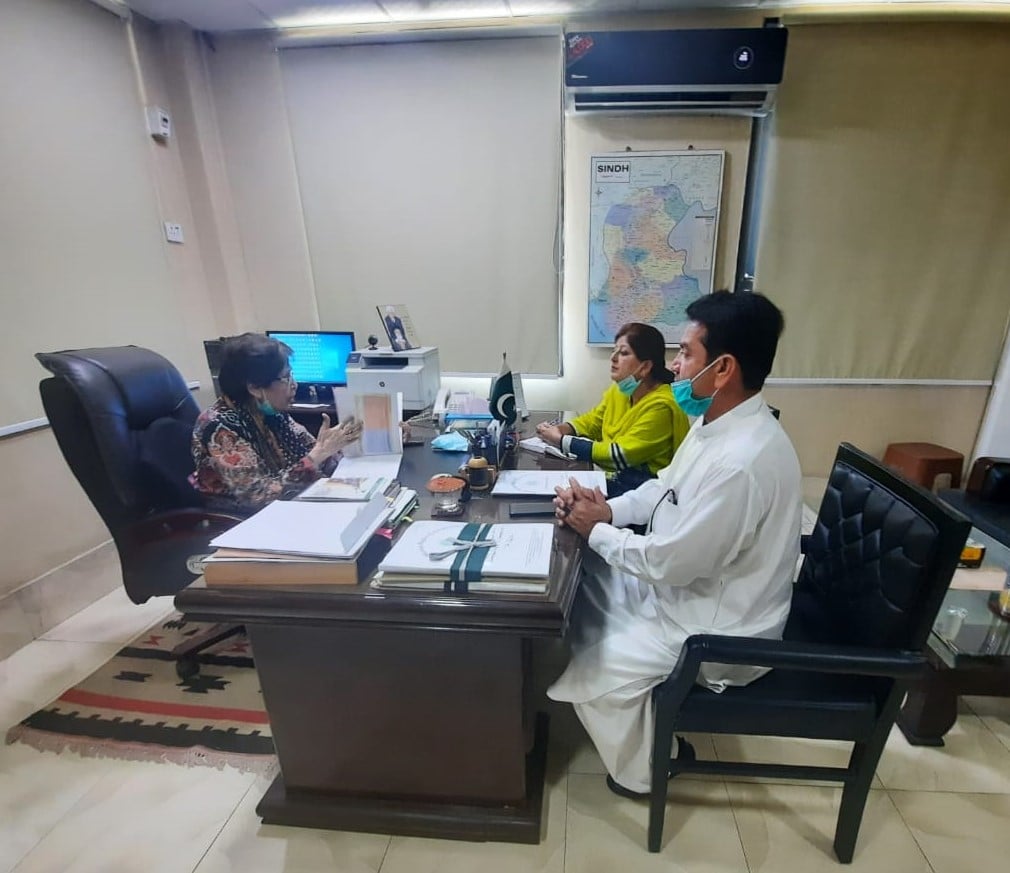 Meeting with Mr. Ishfaq Mengal, Consultant SPO Quetta