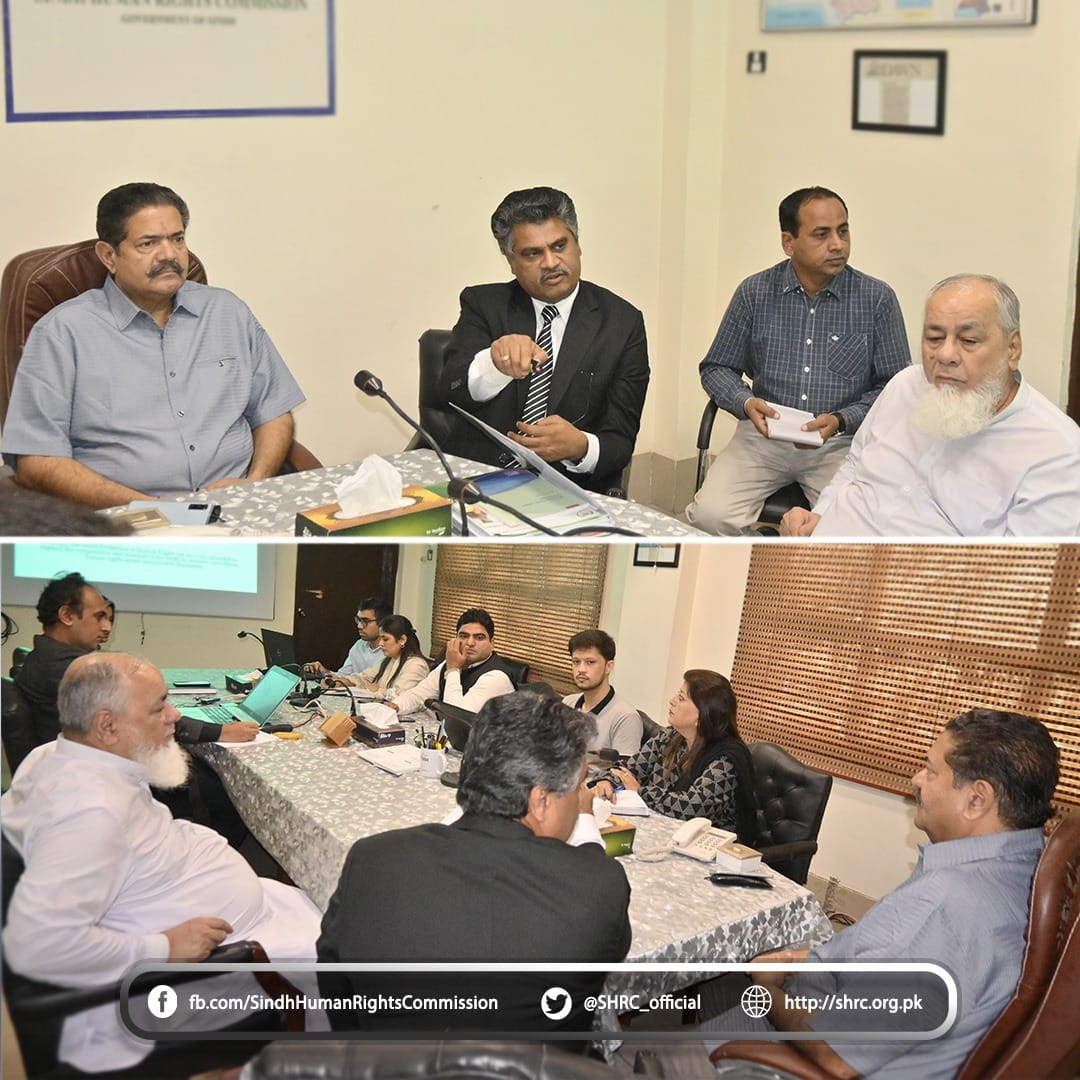 Mr. Rajvir Singh Sodha, Special Assistant to the Chief Minister Sindh on Human Rights, visited the SHRC office.