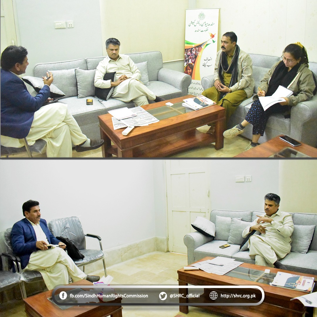 Chairperson (SHRC) Meets NARI and SPO Representatives in Sukkur