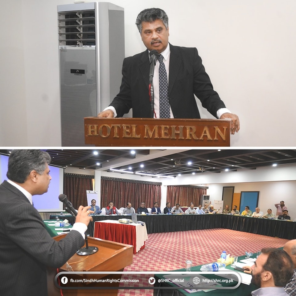 The SHRC launched Report 'Rights of People and State of Flood Rehabilitation in Sindh,' highlighting our province's leadership in addressing climate crises and offering improvement recommendations.