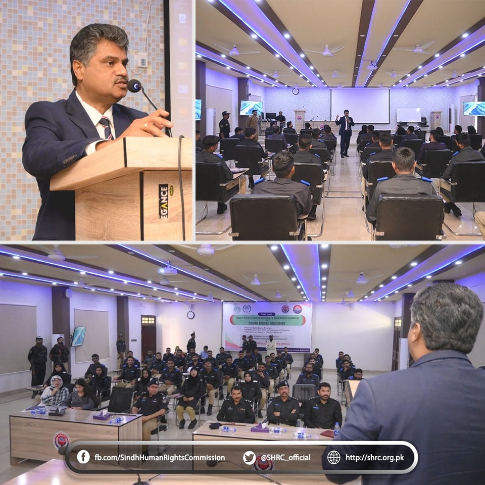 The SHRC and Sindh Prisons & Correction Service joined forces to deliver a two-day Capacity Building Training Workshop for Sindh Prisons' Constables.