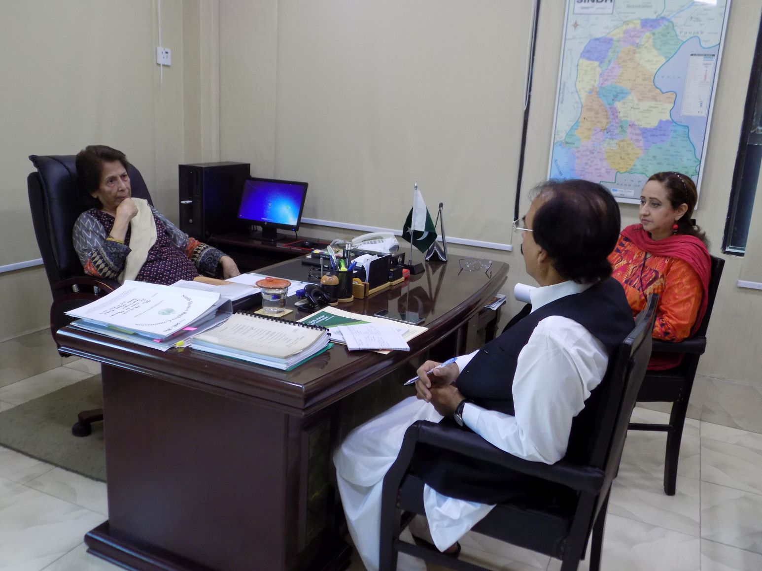 Meeting with D.G. Pite