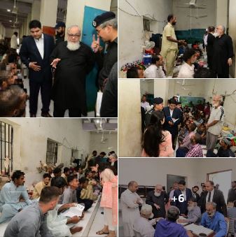 Justice (R) Arshad Noor Khan, Judicial Member-I (SHRC), conducted a visit to Central Jail Karachi, 