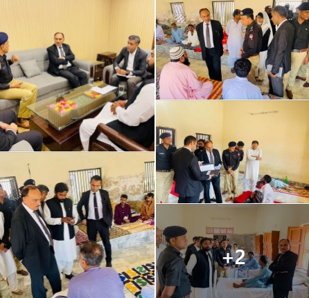 M. Aslam Shaikh, Member Judicial-II (SHRC), visited Central Jail MirpurKhas.