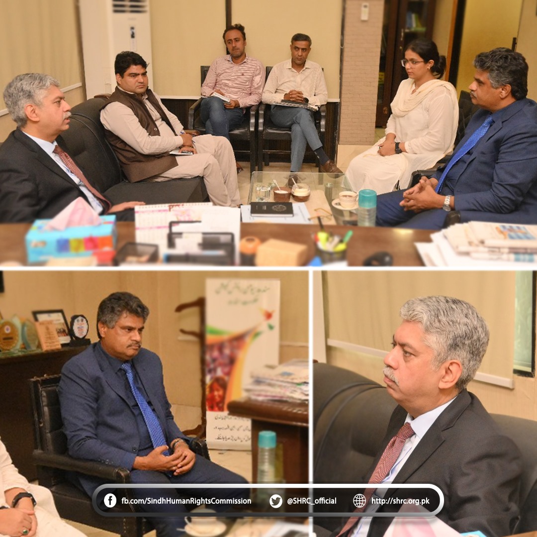 SHRC Chairperson Meets NADRA DG to Discuss Avenues for Programmatic Collaboration