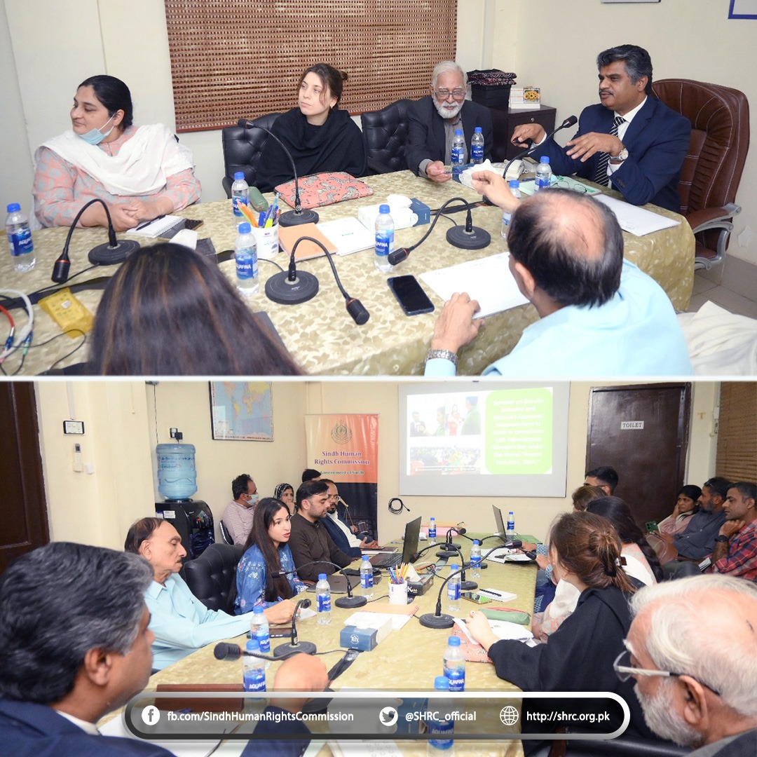 Lara Strangways from GRC Foundation and Karamat Ali from PILER visited SHRC office