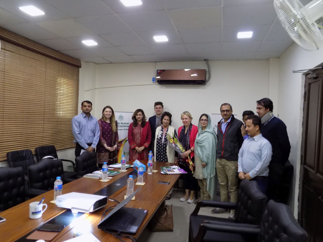 Visit of Baroness Burt Delegation