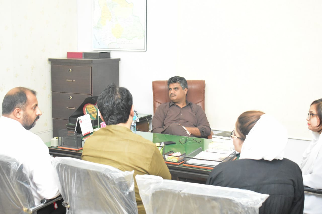 Chairperson (SHRC) conducted a follow-up meeting at the SHRC Office involving the teams from the LAS and PLUS.