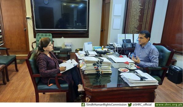 Orientation Meeting with Secretary General Administration Department, Government of Sindh