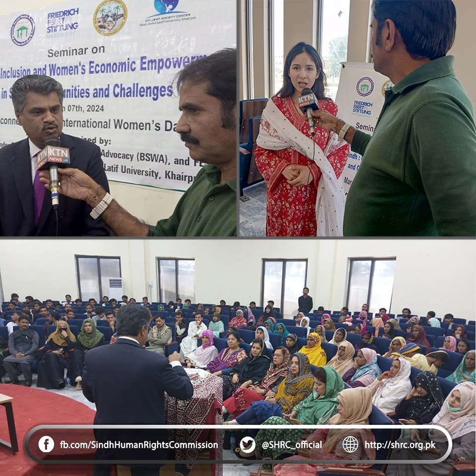 Seminar on Gender Inclusion and Womenâ€™s Economic Empowerment in Sindh