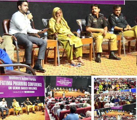 Fatima Phurriro Conference on Gender-Based Violence organized by Womenâ€™s Action Forum Hyderabad