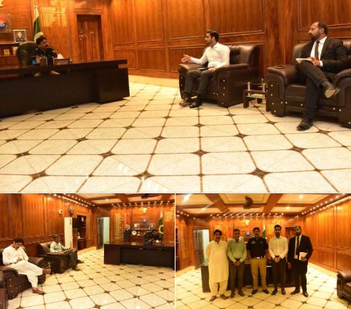 Sukhdev Assardas Hemnani, Board Member of the SHRC had a meeting with SSP Sukkur.