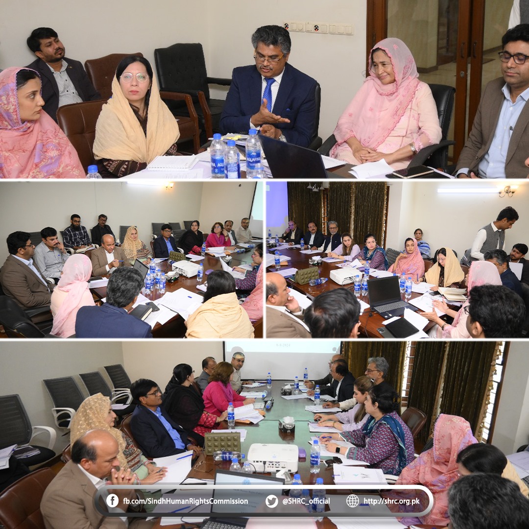 The First Introductory Meeting of the Provincial Steering Committee on the Sindh Human Rights Policy
