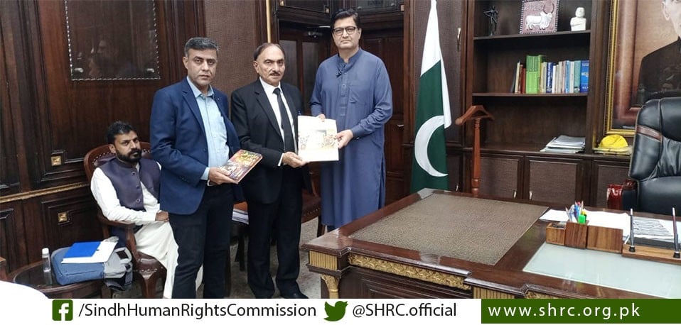 Meeting with Deputy Commissioner Sukkur