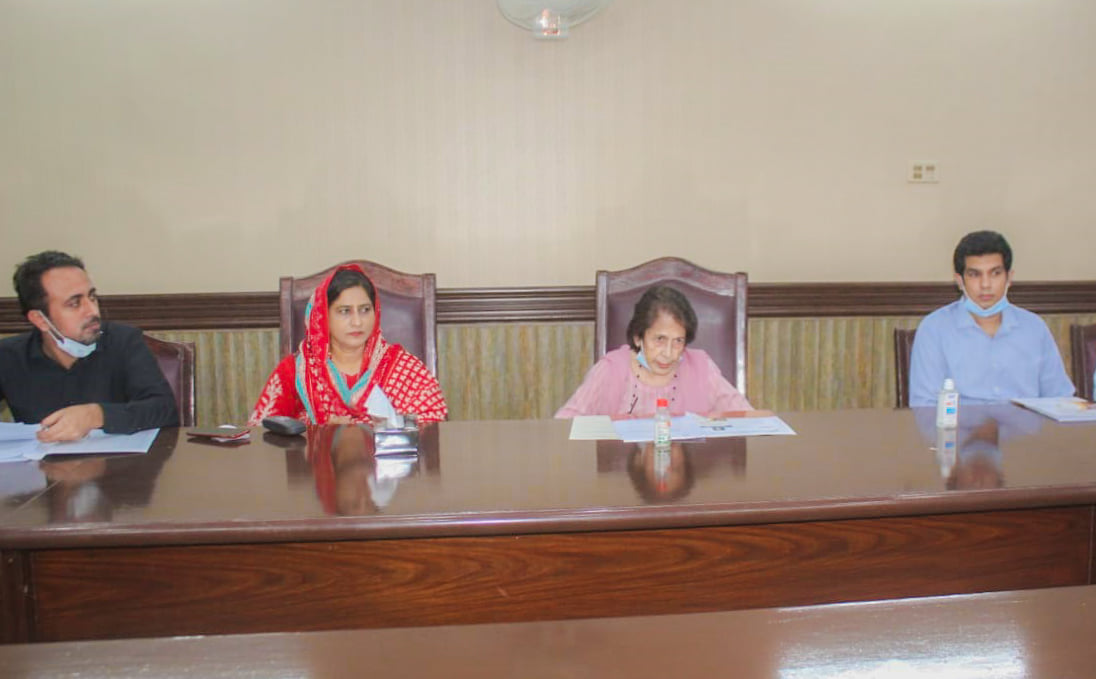 Meeting with Government Officials in District Jamshoro