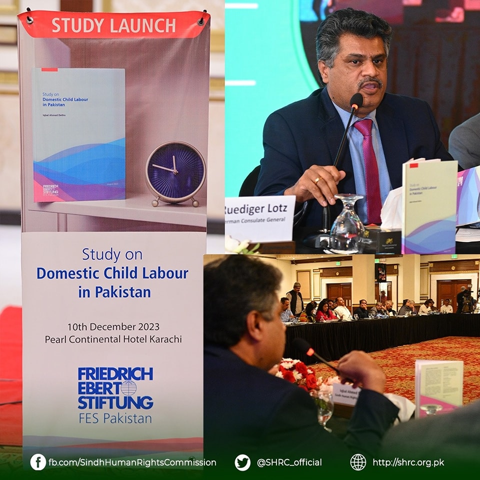 Launch of study on Domestic Child Labour in Pakistan,