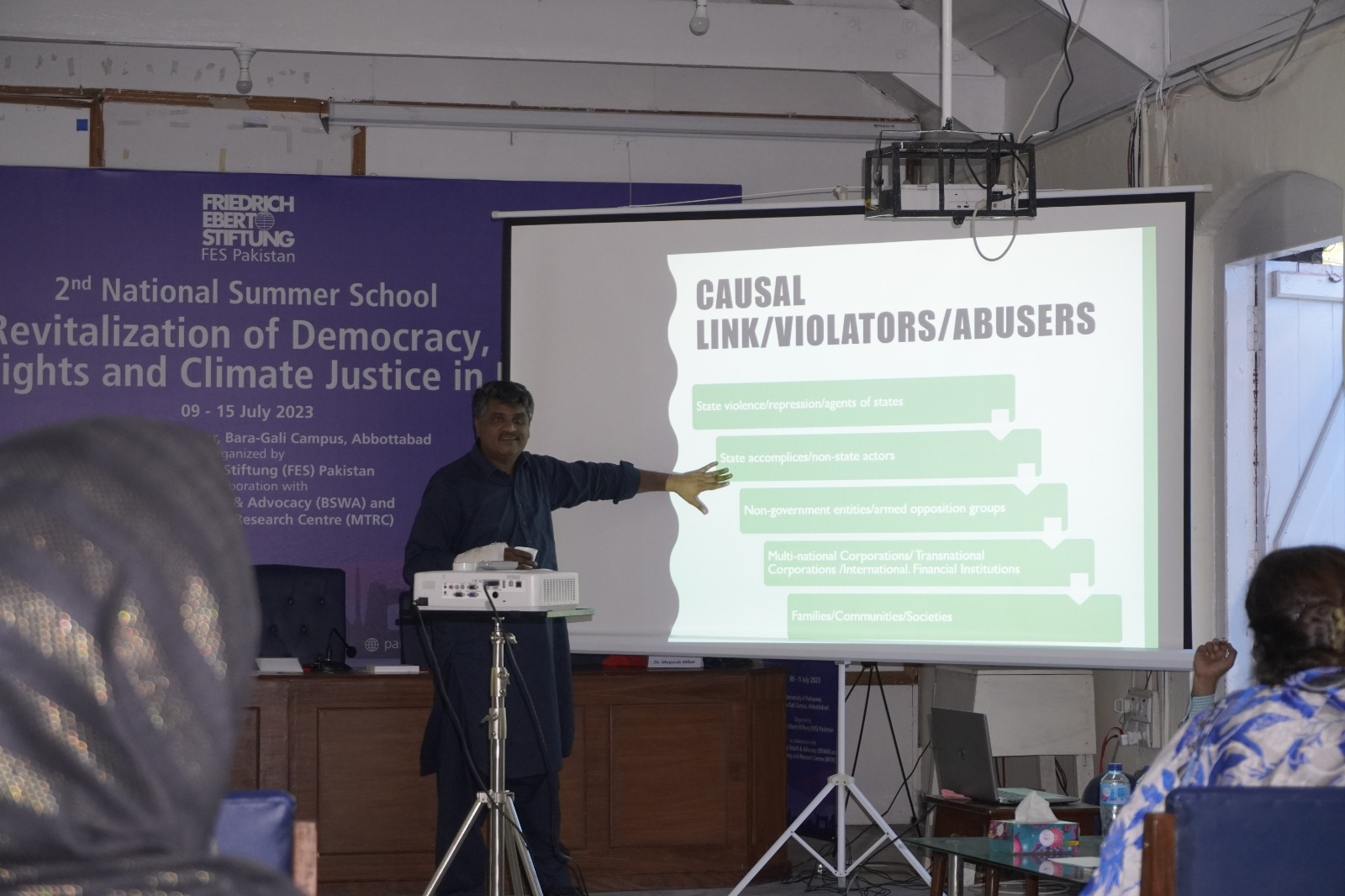 The 2nd Summer School has commenced, focusing on the theme of "Revitalization of Democracy, Human Rights, and Climate Justice."