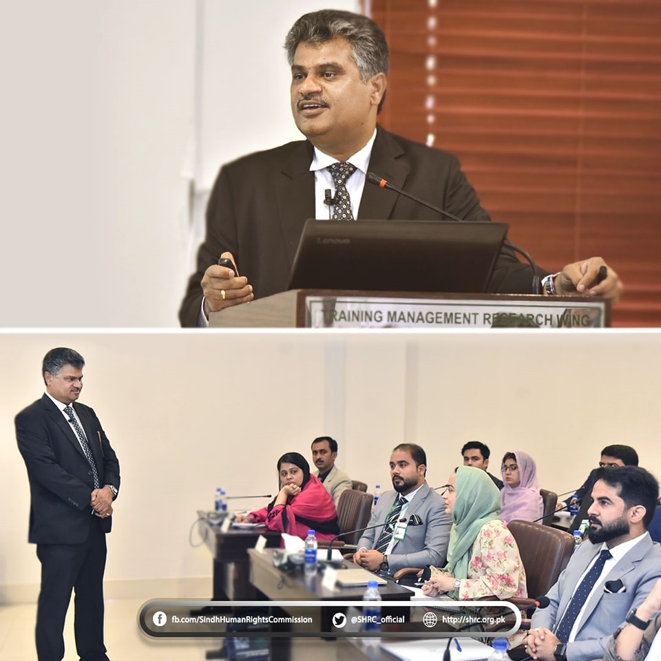 Chairperson (SHRC) delivered a compelling lecture on "Human Rights and Challenges for the Public Sector" to the post-induction training for PMS Probationers