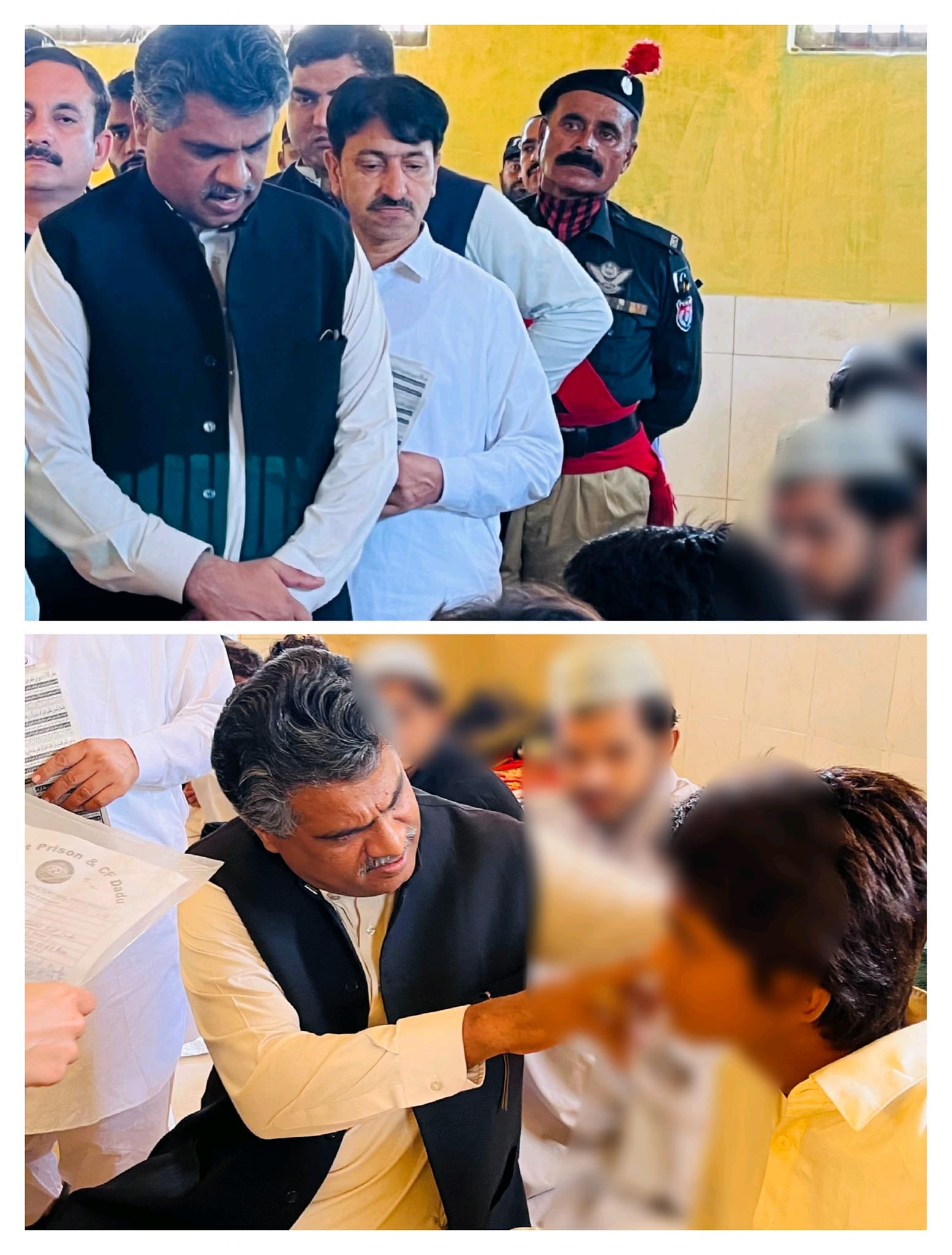 Chairperson (SHRC) visited the District Jail in Dadu.