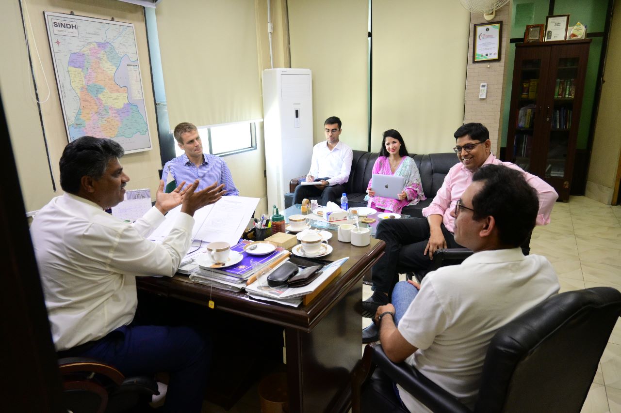 A delegation of Friedrich-Ebert-Stiftung from Pakistan and Bangladesh country offices visited Sindh Human Rights Commission