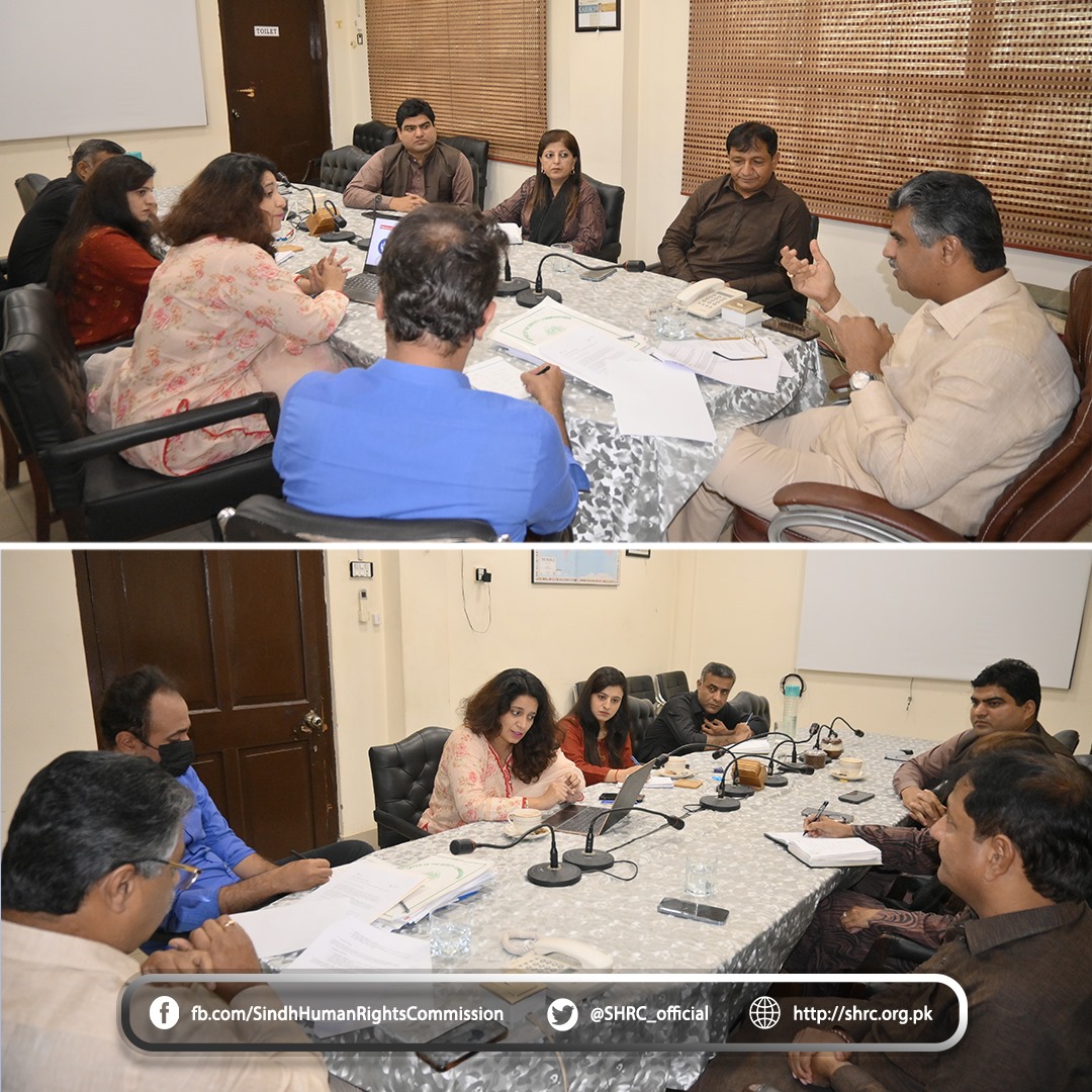 Delegation from Thar Education Alliance Visits the Sindh Human Rights Commission