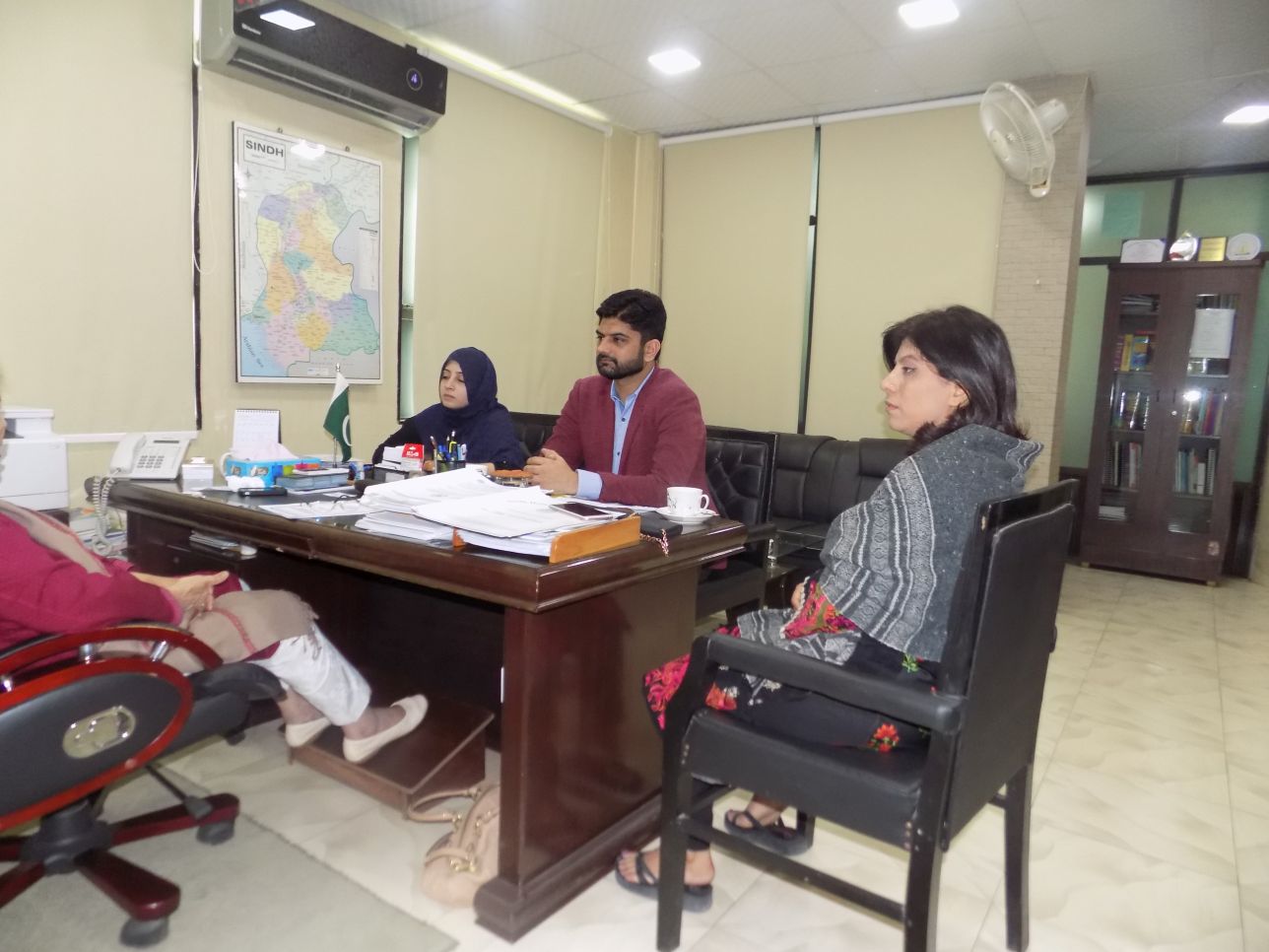 Meeting with Erum Javed