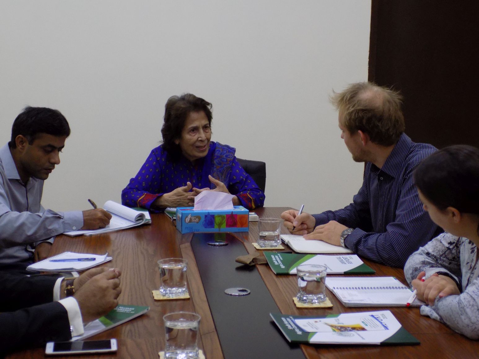 Meeting with Mr. Malik Tahir & Delegation