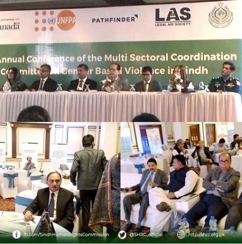 M. Aslam Shaikh, JM-II (SHRC) joined the impactful 2nd Annual Conference of the Multi-Sectoral Coordination Committee on Gender-Based Violence,