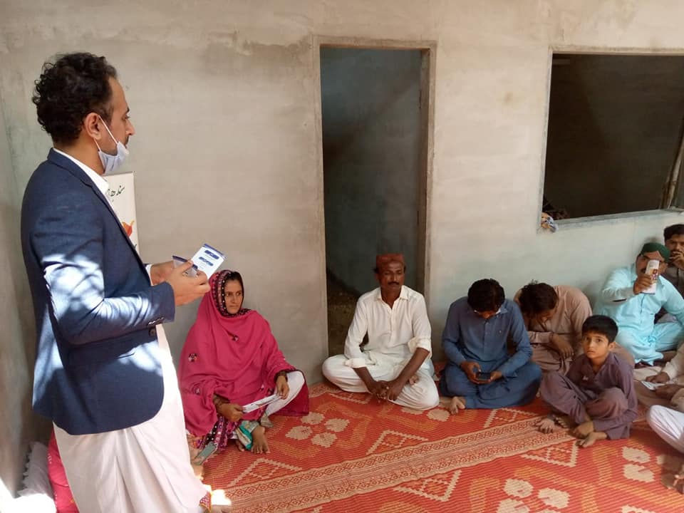Community Engagement Session at Ibrahim Colony