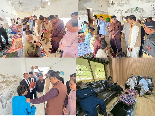 Chairperson (SHRC) conducted a visit to Shikarpur District Jail