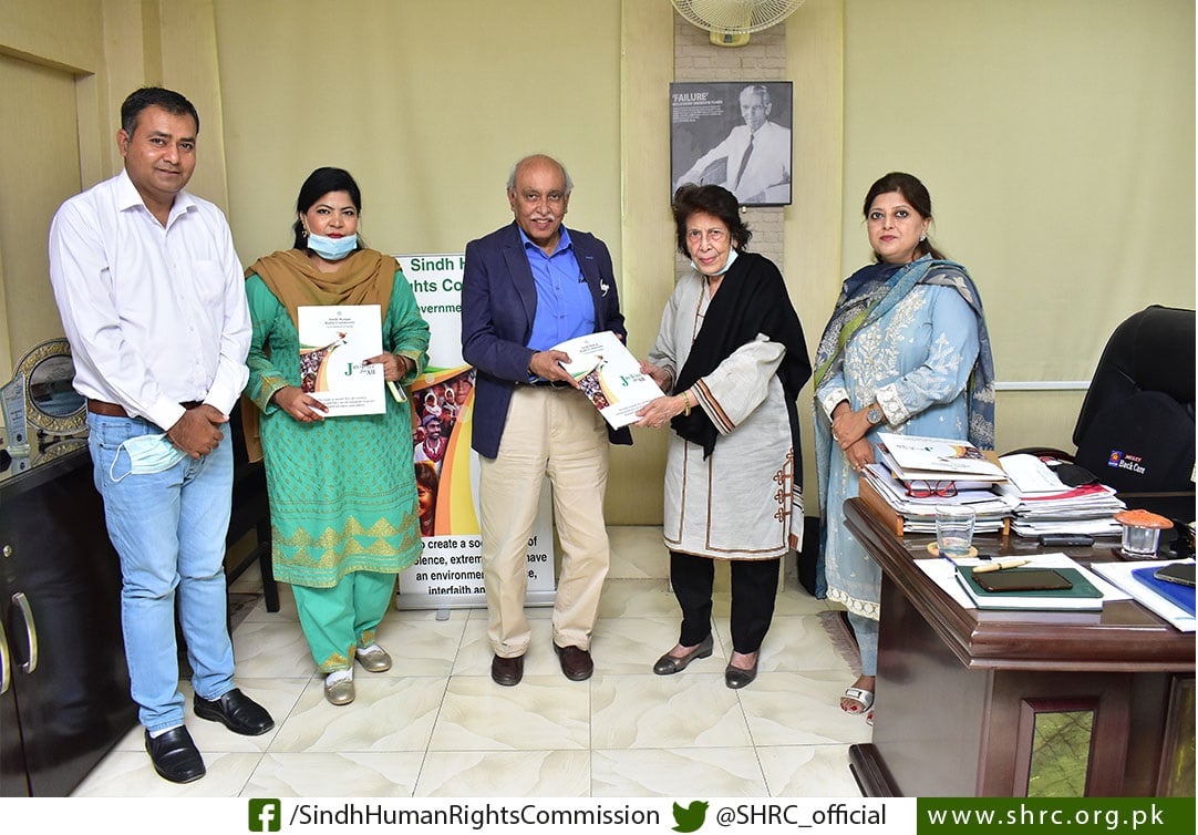 Oxfam visited the Sindh Human Rights Commission office
